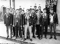 LA SENIA CLASSE 62 CONSEIL DE REVISION DEVANT LA MARCHE BASTRANA